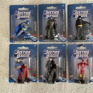 8 pc Justice League Micro Collection Minifigures